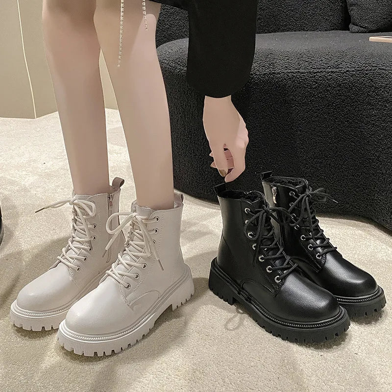 Warmova™ - Warm women's ankle boots with fleece lining 