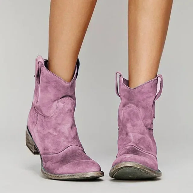 Alruna™ - Vintage Cowboy Stiefeletten