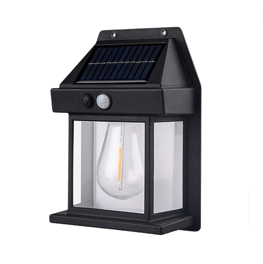 Solarbetriebene Außenbewegungsmelderlampe