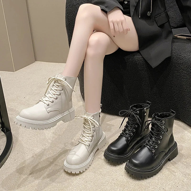 Warmova™ - Warm women's ankle boots with fleece lining 