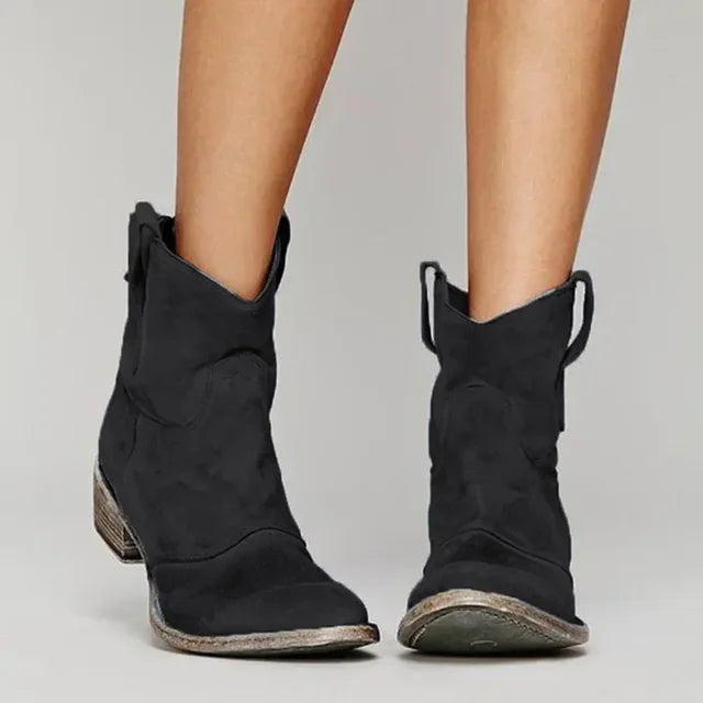 Alruna™ - Vintage Cowboy Stiefeletten