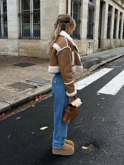 ClassicWool™ Trendige kurze Wolljacke für Frauen