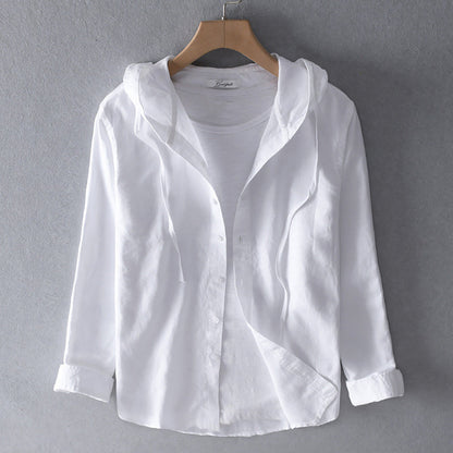 Lina™ | Atmungsaktive Leinenbluse