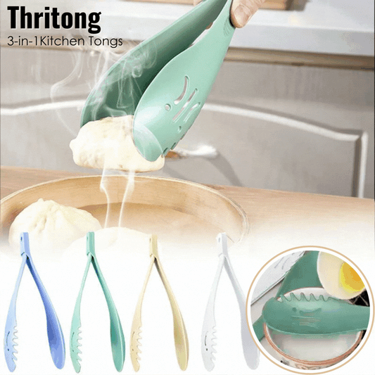 TriTongs™ | 3-in-1 Multifunctional Turkey Tongs