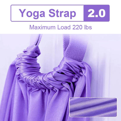 YogaStrap™ | Yogaseil für Komfort im Rücken