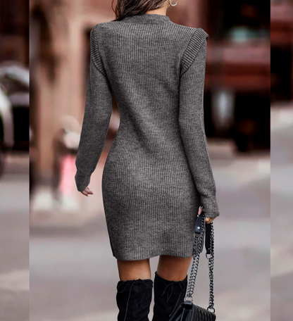 Emeline™ - Elegantes Strickkleid