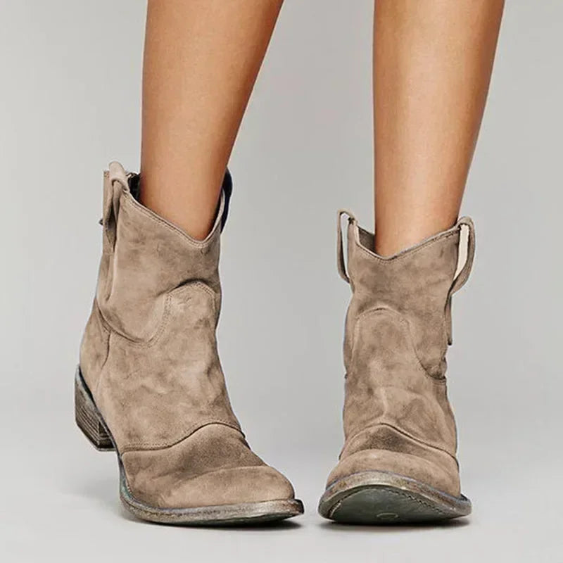 Alruna™ - Vintage Cowboy Stiefeletten