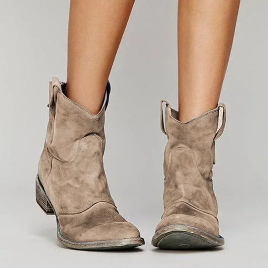 Alruna™ - Vintage Cowboy Stiefeletten