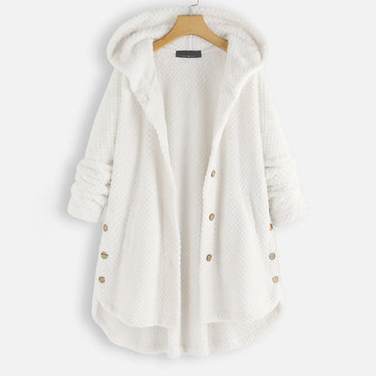 Veronika™ | Winter Reversible Fleece-Kapuzenjacke