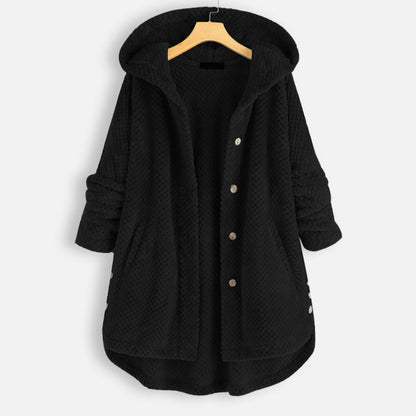 Veronika™ | Winter Reversible Fleece-Kapuzenjacke