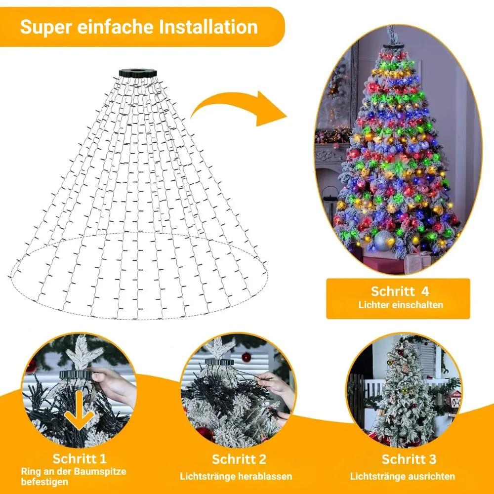 LedDeko™ - Schnellleuchtender Weihnachtsbaum für warme festliche Atmosphäre