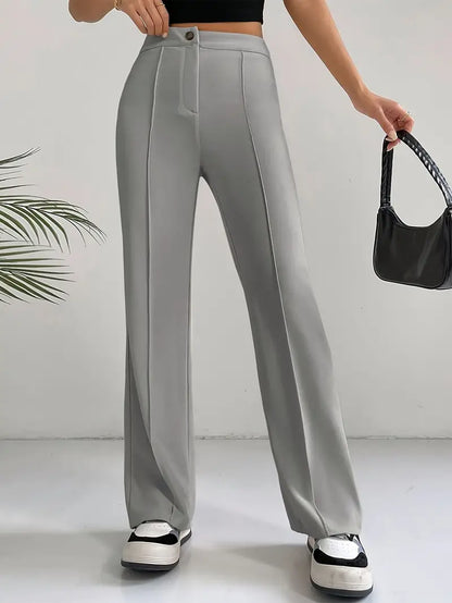 50% Rabatt | EleganzFit™ - Hochtaillierte Slim Fit Hose [Letzter Tag Rabatt]