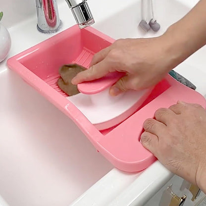 EcoWash™ - Kompaktes Handwaschbrett für schonende Reinigung