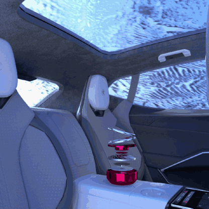 Tragbarer Solar-Autoheizer für Wärme und Komfort im Winter