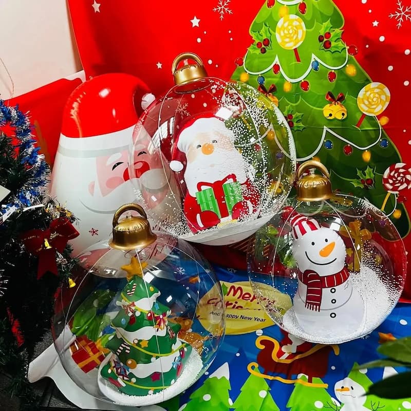 HolidayGlow™ - Fernbediente aufblasbare Lichtdekoration