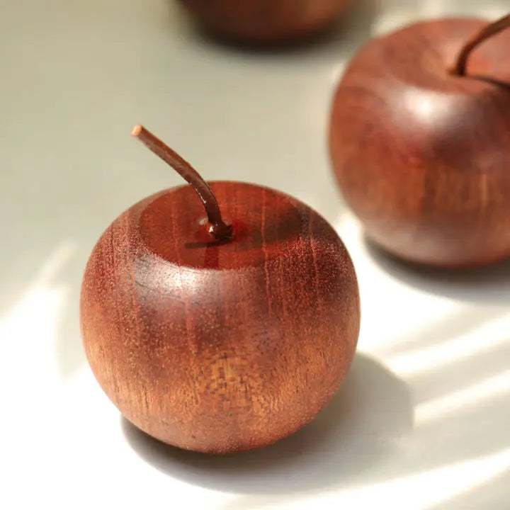 AromaApple™ - Handgefertigtes Ätherisches-Öl-Diffusor-Set aus Holz