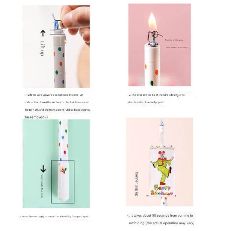 LaughCandle™ - Lustige Geburtstagstrickkerze für Partys