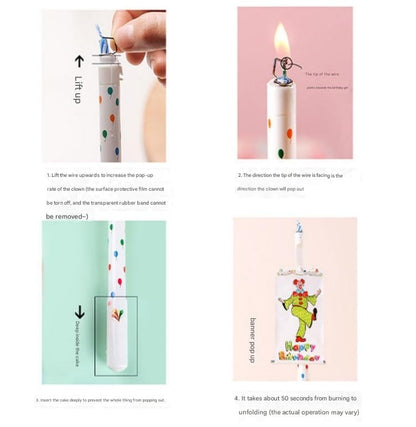 LaughCandle™ - Lustige Geburtstagstrickkerze für Partys