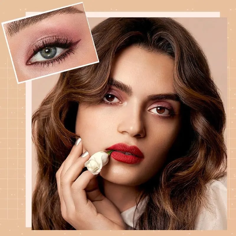 ShimmerGlam™ | 10 Farben Sparkle Shimmer Lidschatten-Palette