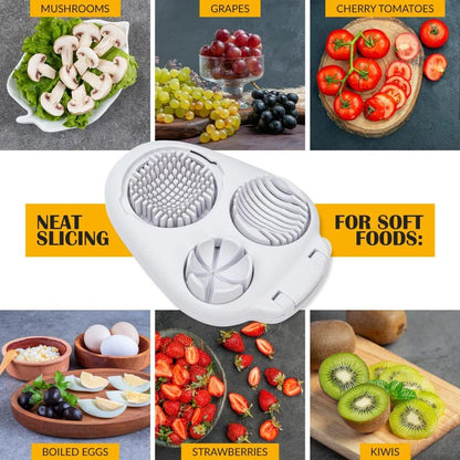 EggMaster™ - 3-in-1 Multifunktionaler Eierschneider und Schneidewerkzeug