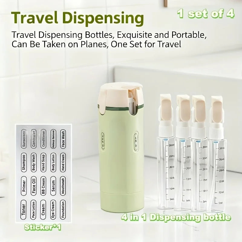 TravelEase™ - Pocket Pour Reise-Dispensierflasche