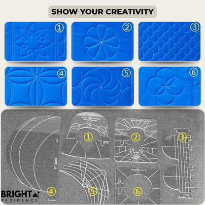 PatchBloom™ - Kreatives DIY-Patchwork-Set für handgefertigte Designs