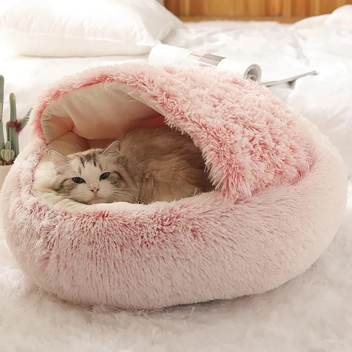 SnugPaws – Kuscheliges Plüschbett für Hunde & Katzen