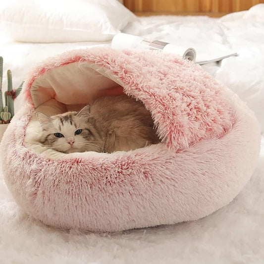 SnugPaws – Kuscheliges Plüschbett für Hunde & Katzen