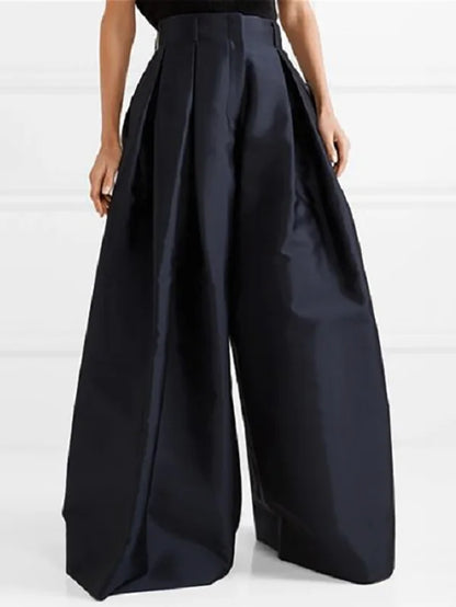 Liarven™ | Solide Farbe Weites Bein Damen Hosen