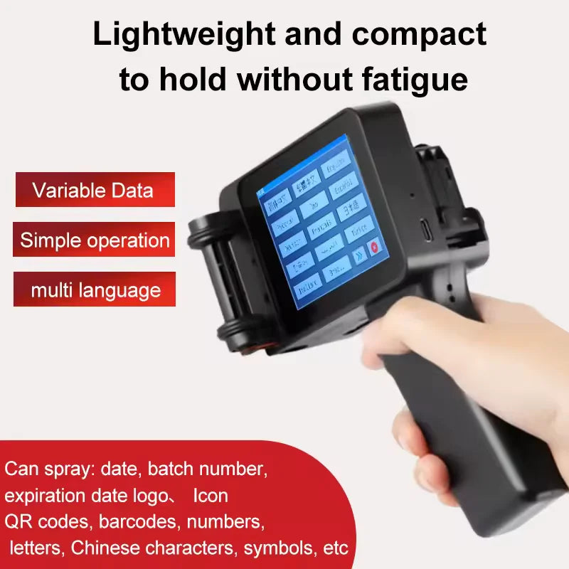 Kompakter tragbarer Tintenstrahldrucker für den mobilen Einsatz