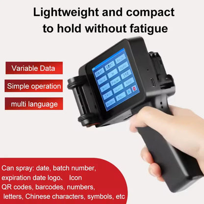 Kompakter tragbarer Tintenstrahldrucker für den mobilen Einsatz