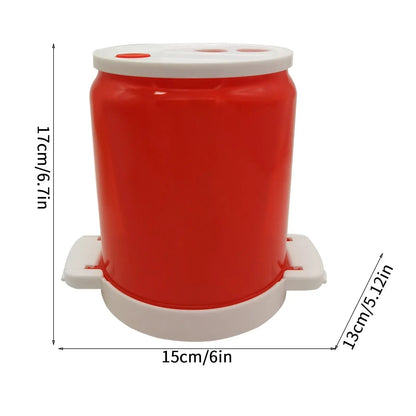 CrispEase™ - Mikrowellen-Speckkocher mit Spritzschutz & spülmaschinenfest