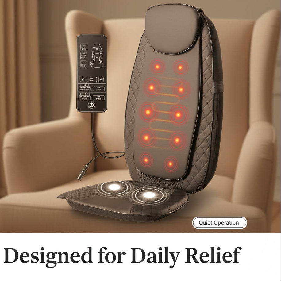 RelaxEase – Rückenschmerzen mit intensiver Wärmemassage auflösen