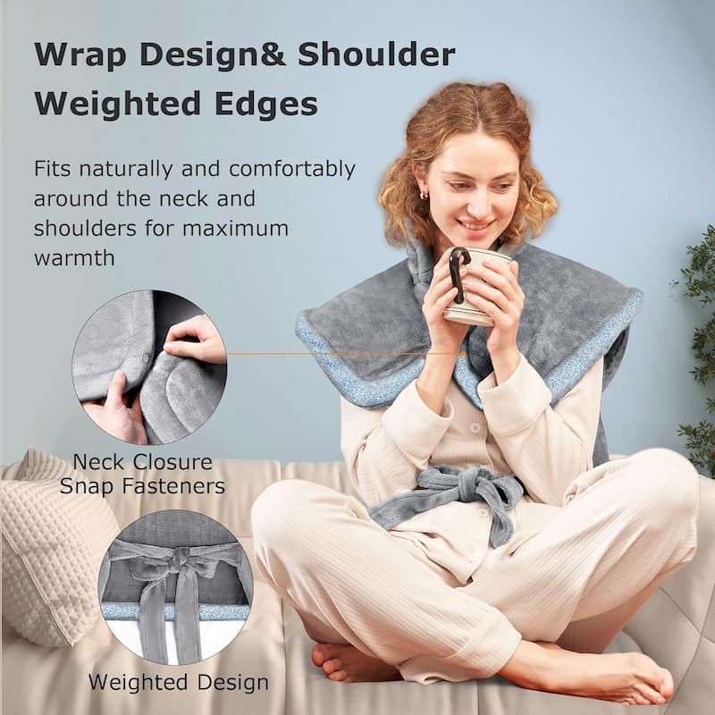 ThermoWrap™ - Beruhigende Wärme-Therapie für Nacken und Schultern