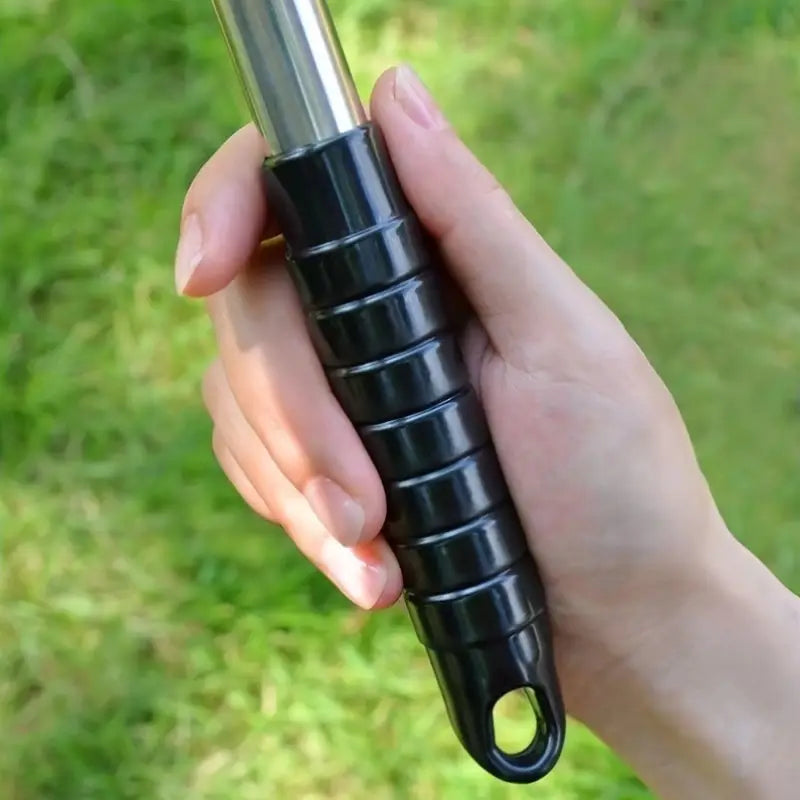 Vielseitiger leichter Gartenrechen für Hof- und Rasenpflege