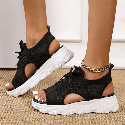 Elsinore™ | Wedge Slingback Sandalen für Frauen