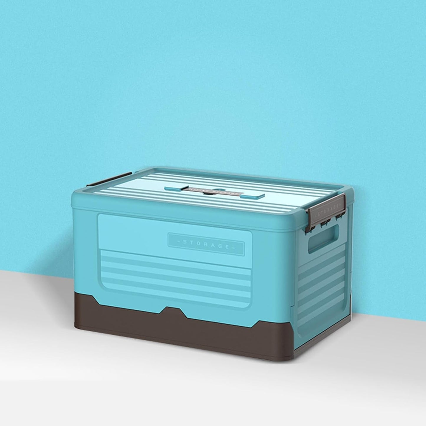 faltbare Aufbewahrungsbox mit Deckel für Zuhause und Kleiderschrank