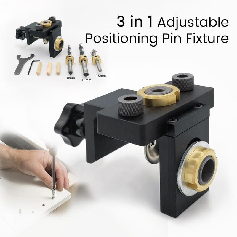50% Rabatt | WoodMaster™ - 3 in 1 einstellbarer Holzbearbeitungs-Bohrschrauber [Letzter Tag Rabatt]