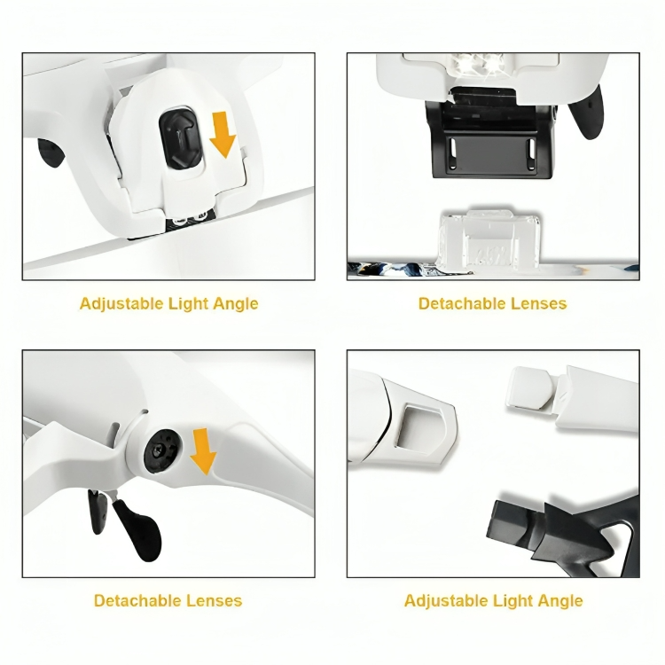 FocusMate™ – Freihändige Lupe für klare Detailansicht