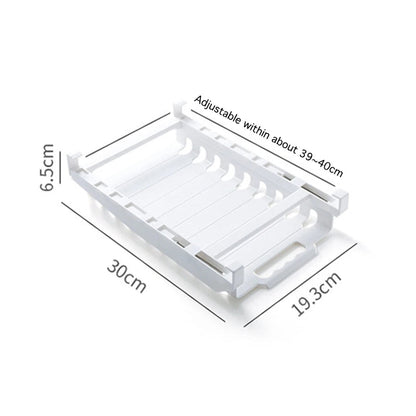 FreshRack™ - Verstellbarer Kühlschrank-Aufbewahrungsorganisator