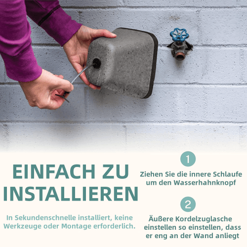 IceShield™ - Isolierte Winter-Abdeckung für Außenwasserhähne