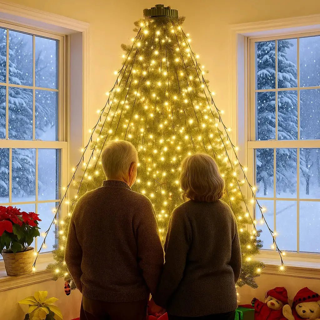 LedDeko™ - Schnellleuchtender Weihnachtsbaum für warme festliche Atmosphäre