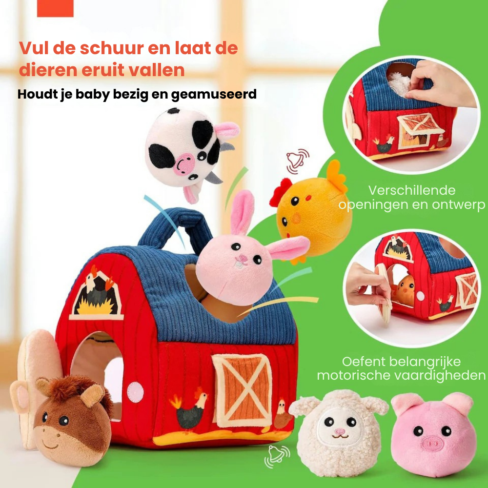 CuddleFarm – Beruhigt rastlose Hände und fördert sofort das frühe Lernen