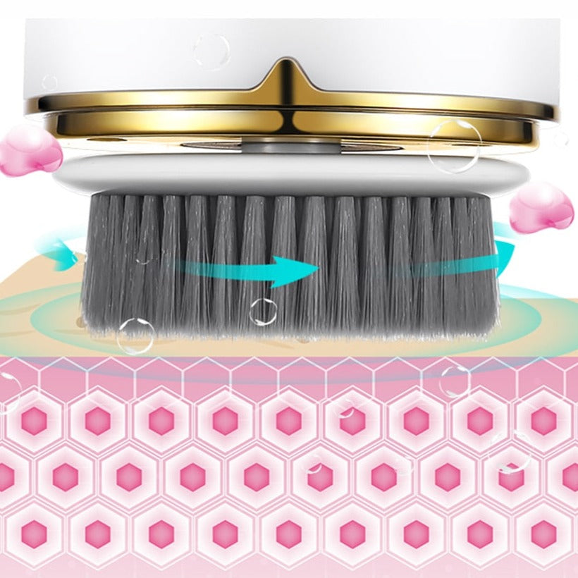 GlowEase™ 3-in-1 Gesichtsreinigungsbürste für strahlende Haut