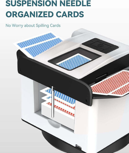 Klassisches Holztablett für Kartengeber