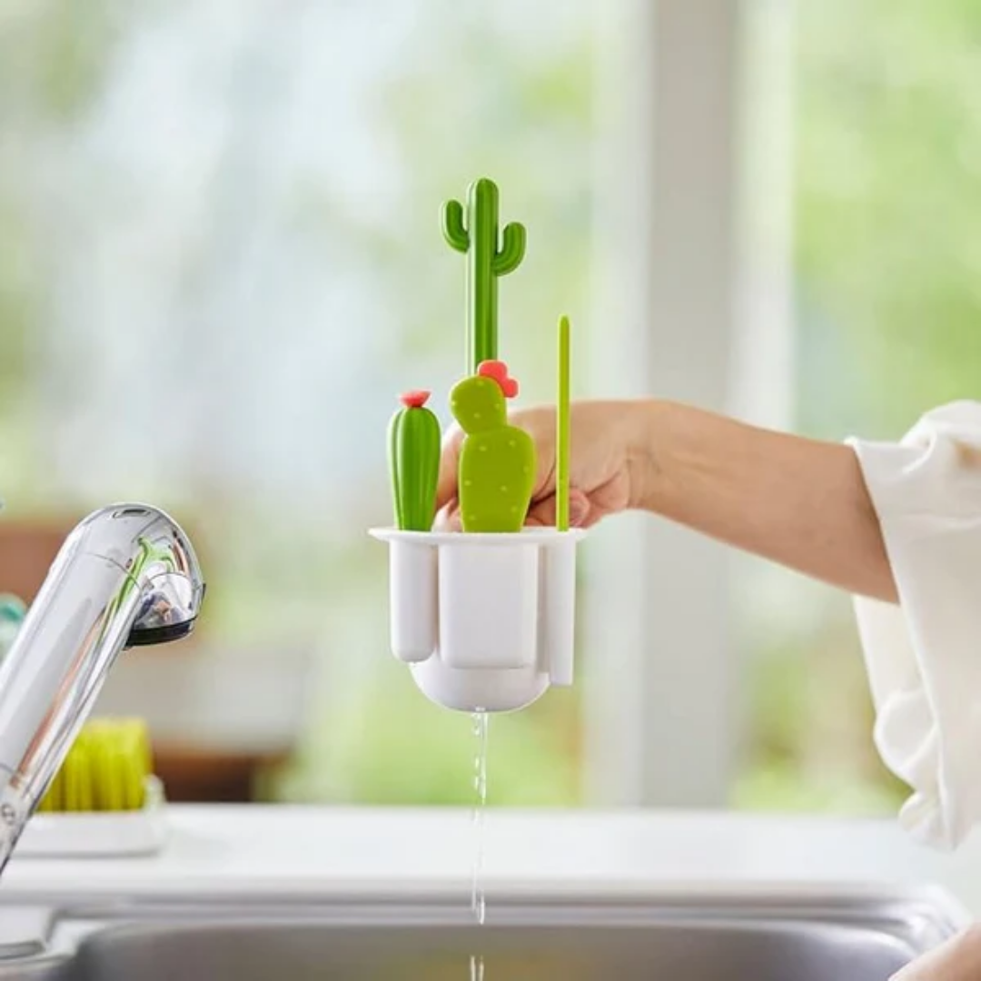 CactiClean™ - 4-in-1 Vielseitige Kaktus-Reinigungsbürste