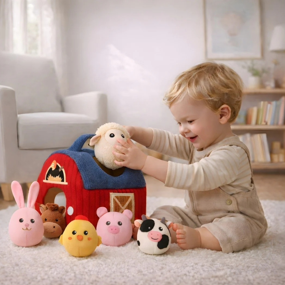 CuddleFarm – Beruhigt rastlose Hände und fördert sofort das frühe Lernen