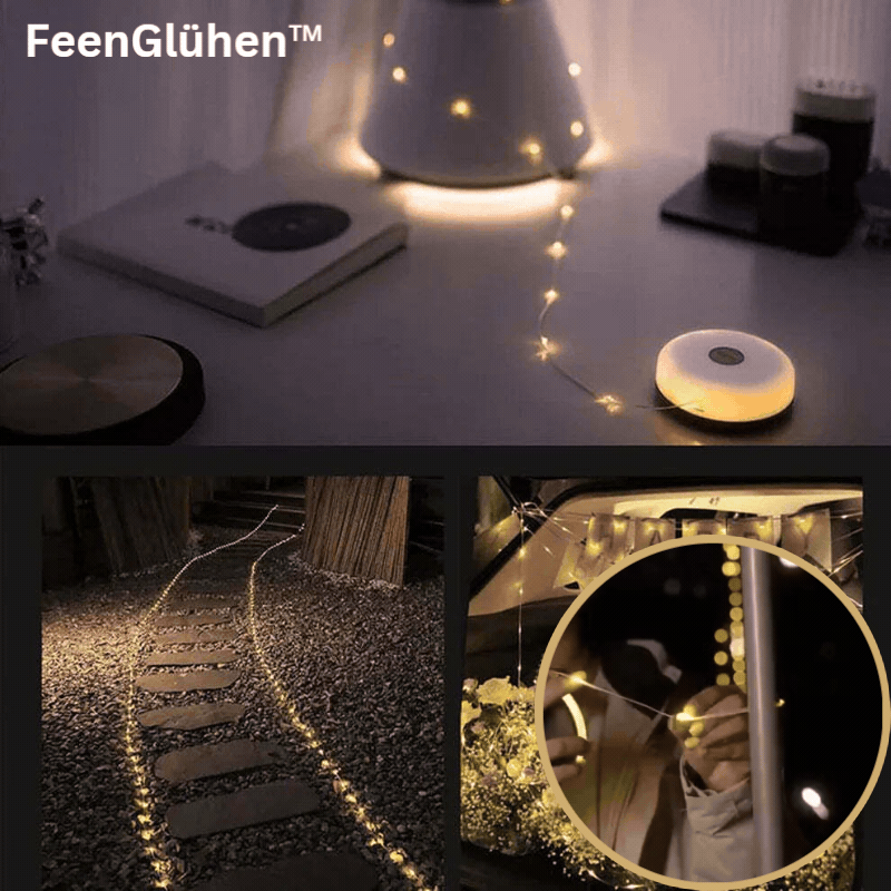 FeenGlühen™ - Tragbare LED-Feenlicht-Girlande für Atmosphäre