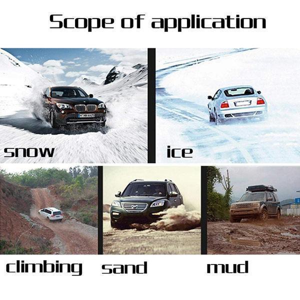 SnowGripX™ - Eis- und Schneetraktionsspikes für sichereres Gehen im Winter