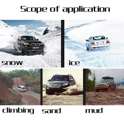 SnowGripX™ - Eis- und Schneetraktionsspikes für sichereres Gehen im Winter